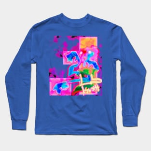 Neon dude Long Sleeve T-Shirt